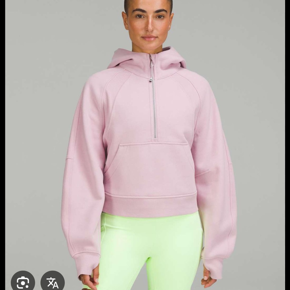 Lululemon Pink Scuba Hoodie - Picture 3 of 3